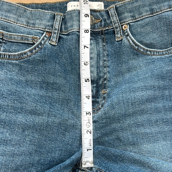 Top Shop Distressed Skinny Jean Sz W28 Petite - Picture 5 of 15